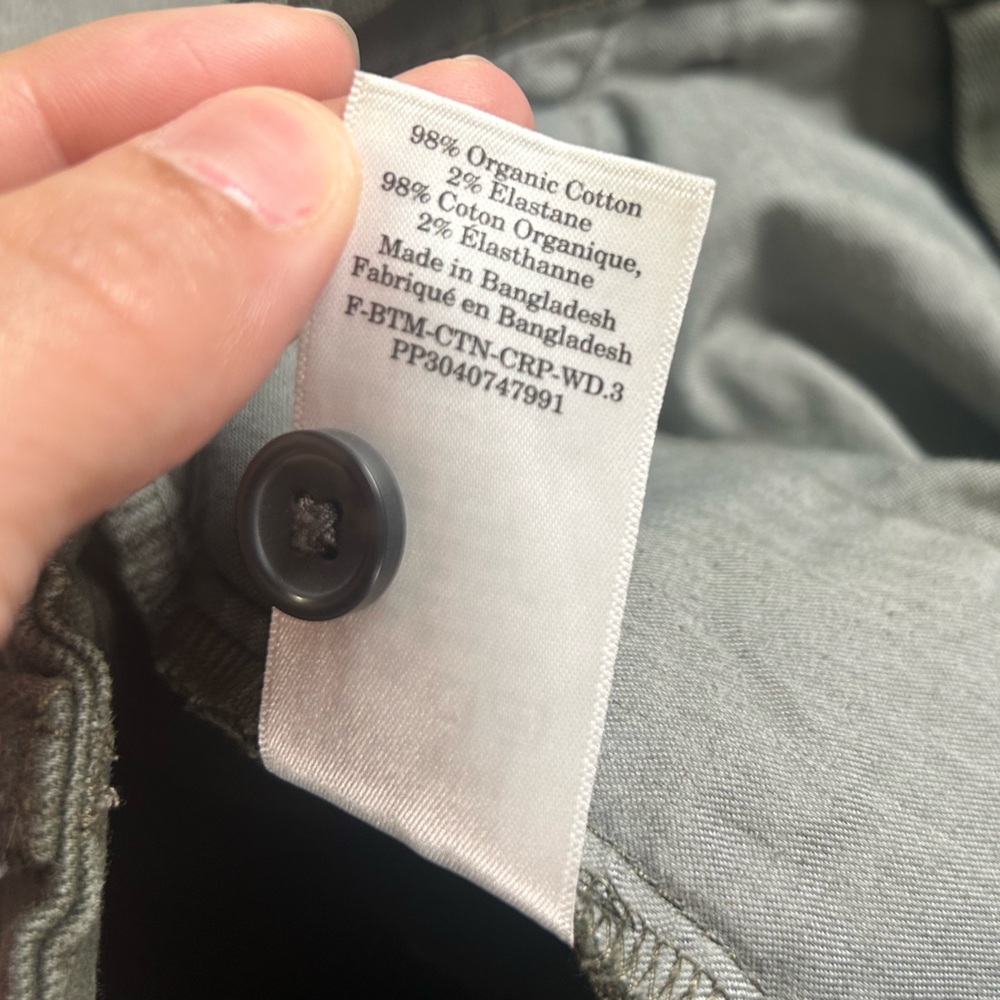 Everlane green organic wide leg pants - Picture 9 of 13